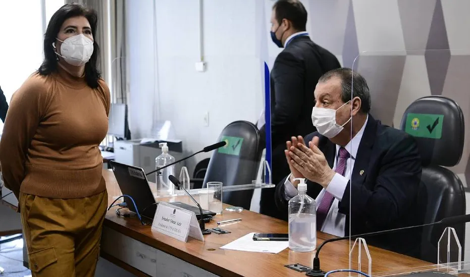 Simone Tebet no Senado